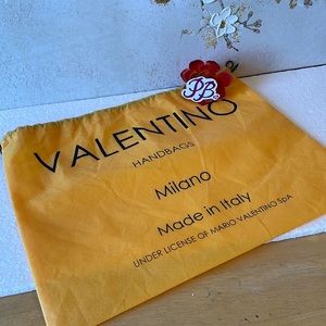 New✨Valentino Medium Yellow Dust Bag from Mario Valentino